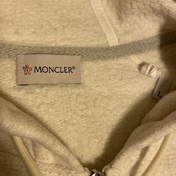 - Moncler fleece type hoody - Picture 2 of 5